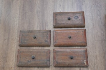 和製アンティーク　激レアデザイン!　古い駄菓子屋さんの上蓋式卓上ガラスケース　(R-085181)