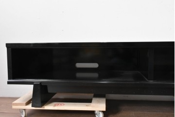 中古　美品　モリシゲ(MORISHIGE/森繁)　洗練された直線美が際立つ和モダンデザインのテレビ台　定価約35万円相当　(R-085190)