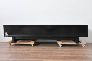 中古　美品　モリシゲ(MORISHIGE/森繁)　洗練された直線美が際立つ和モダンデザインのテレビ台　定価約35万円相当　(R-085190)