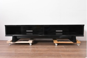 中古　美品　モリシゲ(MORISHIGE/森繁)　洗練された直線美が際立つ和モダンデザインのテレビ台　定価約35万円相当　(R-085190)