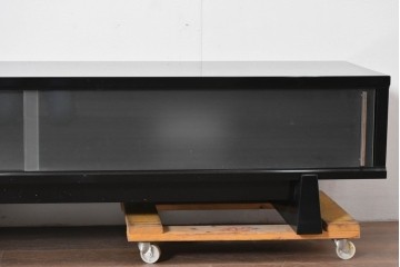 中古　美品　モリシゲ(MORISHIGE/森繁)　洗練された直線美が際立つ和モダンデザインのテレビ台　定価約35万円相当　(R-085190)