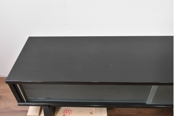 中古　美品　モリシゲ(MORISHIGE/森繁)　洗練された直線美が際立つ和モダンデザインのテレビ台　定価約35万円相当　(R-085190)
