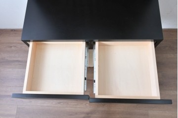 中古　美品　モリシゲ(MORISHIGE/森繁)　格子デザインが和モダンな印象を高める飾り棚　定価約26万円相当　(R-085191)