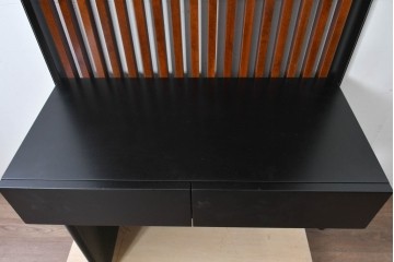 中古　美品　モリシゲ(MORISHIGE/森繁)　格子デザインが和モダンな印象を高める飾り棚　定価約26万円相当　(R-085191)