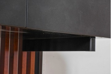 中古　美品　モリシゲ(MORISHIGE/森繁)　格子デザインが和モダンな印象を高める飾り棚　定価約26万円相当　(R-085191)