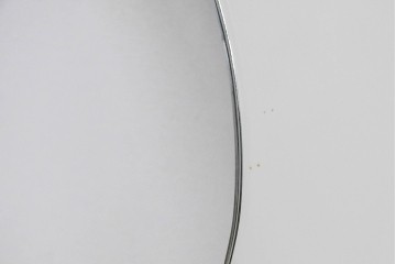 中古　SOVET(ソヴェット)　アートのような曲線フォルムが印象的なウォールミラー　(R-085194)