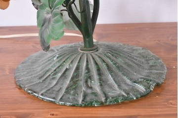 中古　イタリア製　TOSO CESARE(トーソー)　ムラーノガラス(MURANO)　3灯　ブドウ装飾が華やかなテーブルライト　(R-085197)