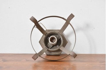 和製ヴィンテージ　昭和後期　曲線フレームが特徴のシーリングライト　(R-085198)