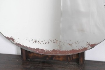 和製ヴィンテージ　希少モデル‼　伝統工芸　軽井沢彫り　細部まで丁寧に施された桜の彫刻が美しいドレッサー　(R-085208)