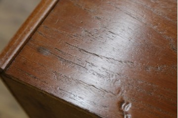 デンマークヴィンテージ　チーク材　無駄をそいだシンプルな佇まいが美しいチェスト　(R-085216)