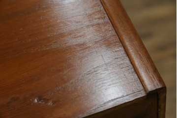 デンマークヴィンテージ　チーク材　無駄をそいだシンプルな佇まいが美しいチェスト　(R-085216)
