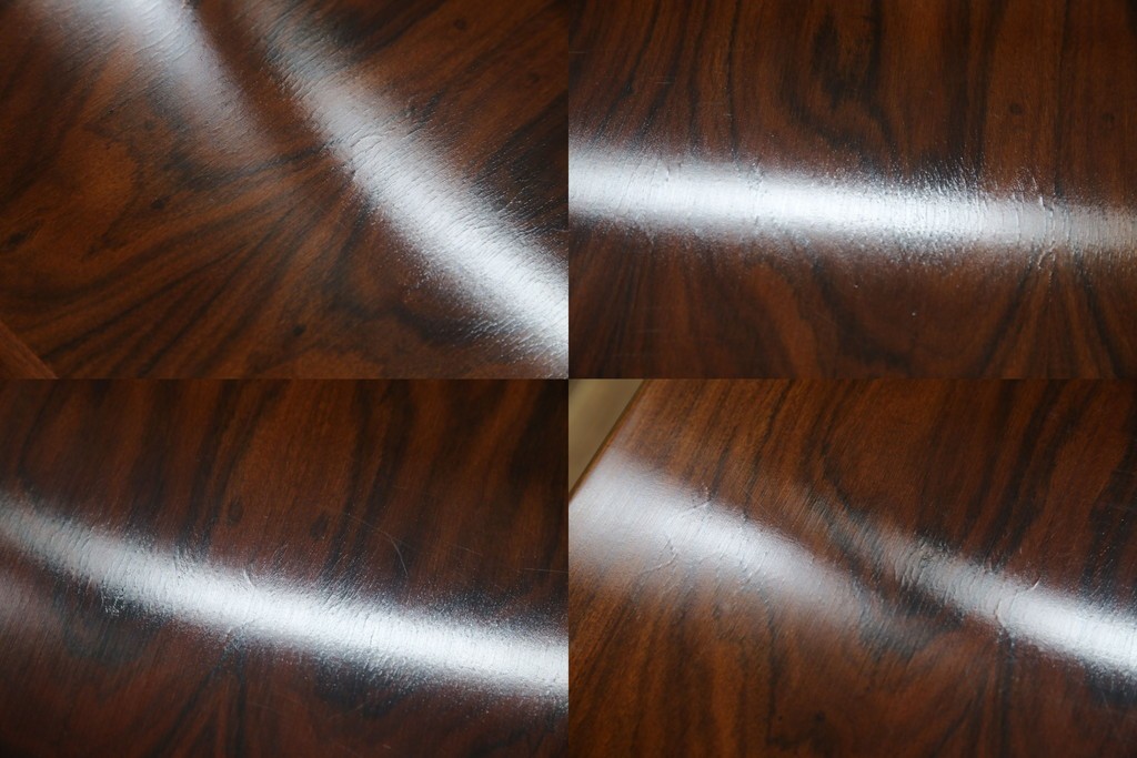 デンマークヴィンテージ　Dyrlund(デューロン)　ローズウッド材　深みのある色調で上質な佇まいの両袖机　定価約140万円　(R-085218)