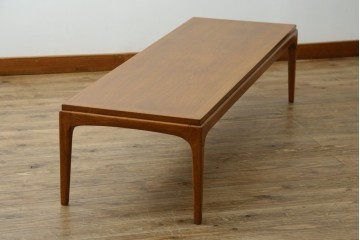 アメリカヴィンテージ　レーンファニチャー(LANE FURNITURE)　古き良きアメリカのミッドセンチュリー　飽きのこないデザインのローテーブル　(R-085219)