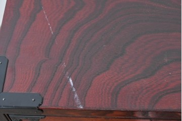 中古　美品　欅産業　仙台民芸箪笥(仙台箪笥)　漆塗りが美しい!!重厚感のある衣装箪笥　(R-085221)