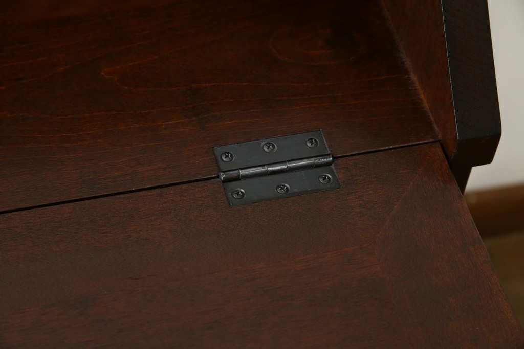 中古　超美品　松本民芸家具　#33A型　コンパクトなライティングビューロー　定価約40万円　(R-085225)