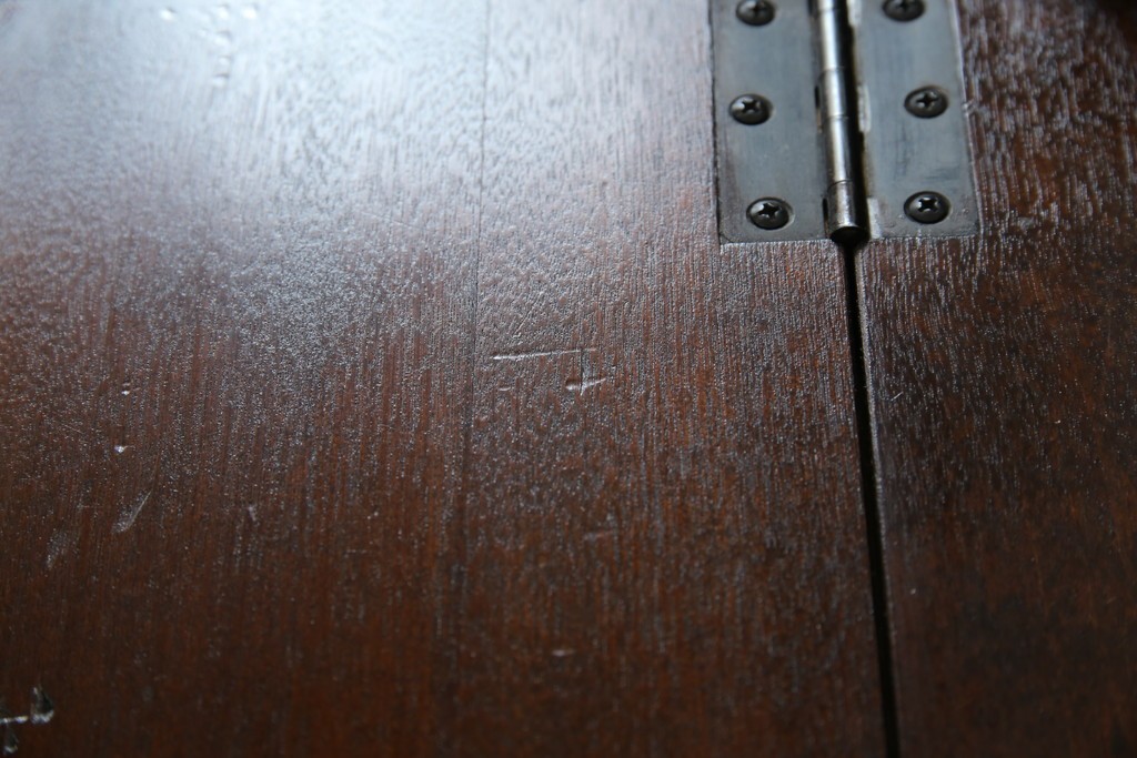 中古　超美品　松本民芸家具　#33A型　コンパクトなライティングビューロー　定価約40万円　(R-085225)