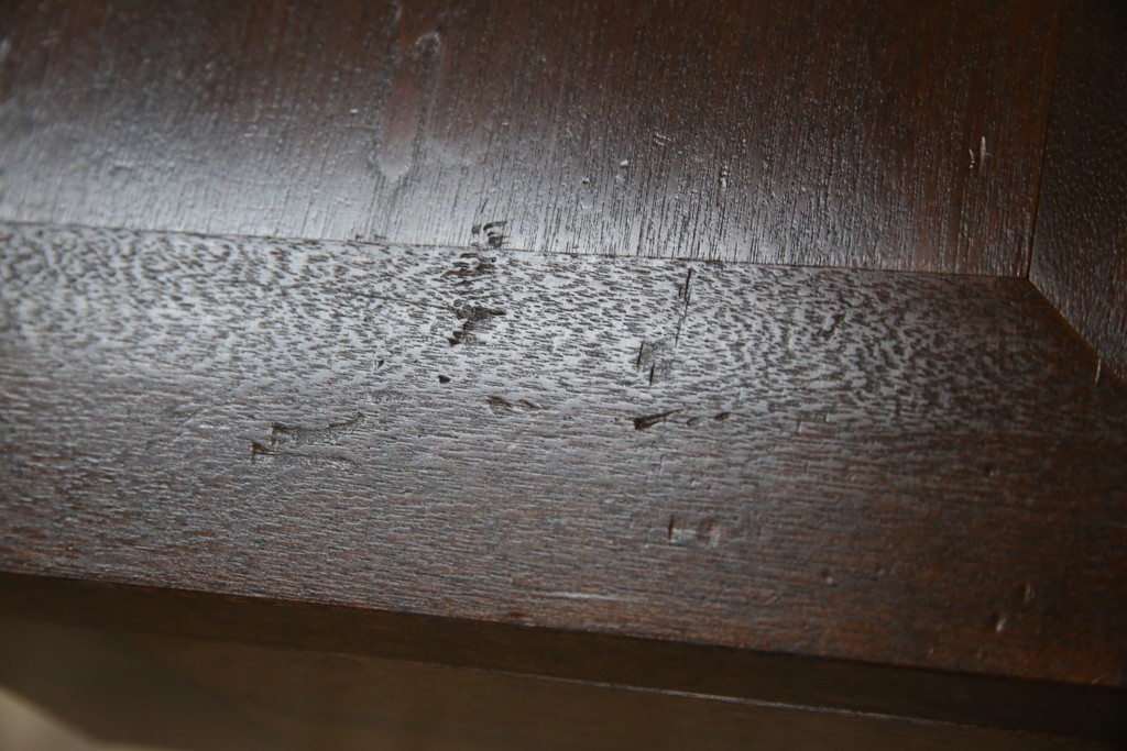 中古　超美品　松本民芸家具　#33A型　コンパクトなライティングビューロー　定価約40万円　(R-085225)