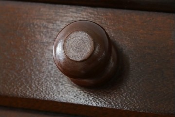 中古　超美品　松本民芸家具　#33A型　コンパクトなライティングビューロー　定価約40万円　(R-085225)