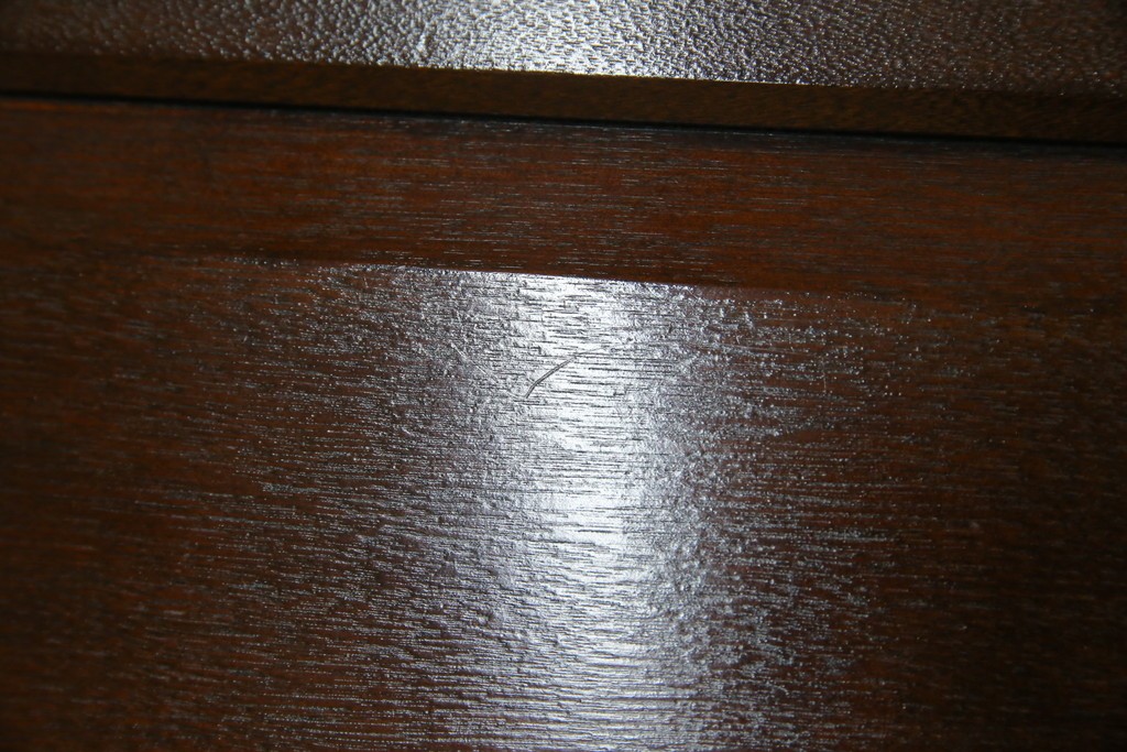 中古　超美品　松本民芸家具　#33A型　コンパクトなライティングビューロー　定価約40万円　(R-085225)