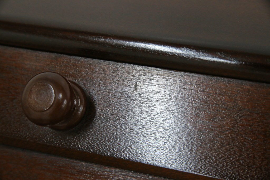 中古　超美品　松本民芸家具　#33A型　コンパクトなライティングビューロー　定価約40万円　(R-085225)