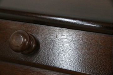 中古　超美品　松本民芸家具　#33A型　コンパクトなライティングビューロー　定価約40万円　(R-085225)