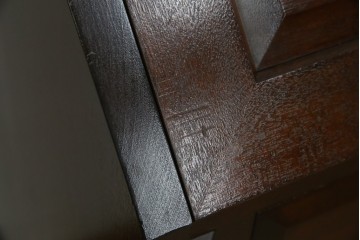 中古　超美品　松本民芸家具　#33A型　コンパクトなライティングビューロー　定価約40万円　(R-085225)