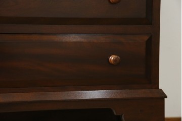 中古　超美品　松本民芸家具　#33A型　コンパクトなライティングビューロー　定価約40万円　(R-085225)