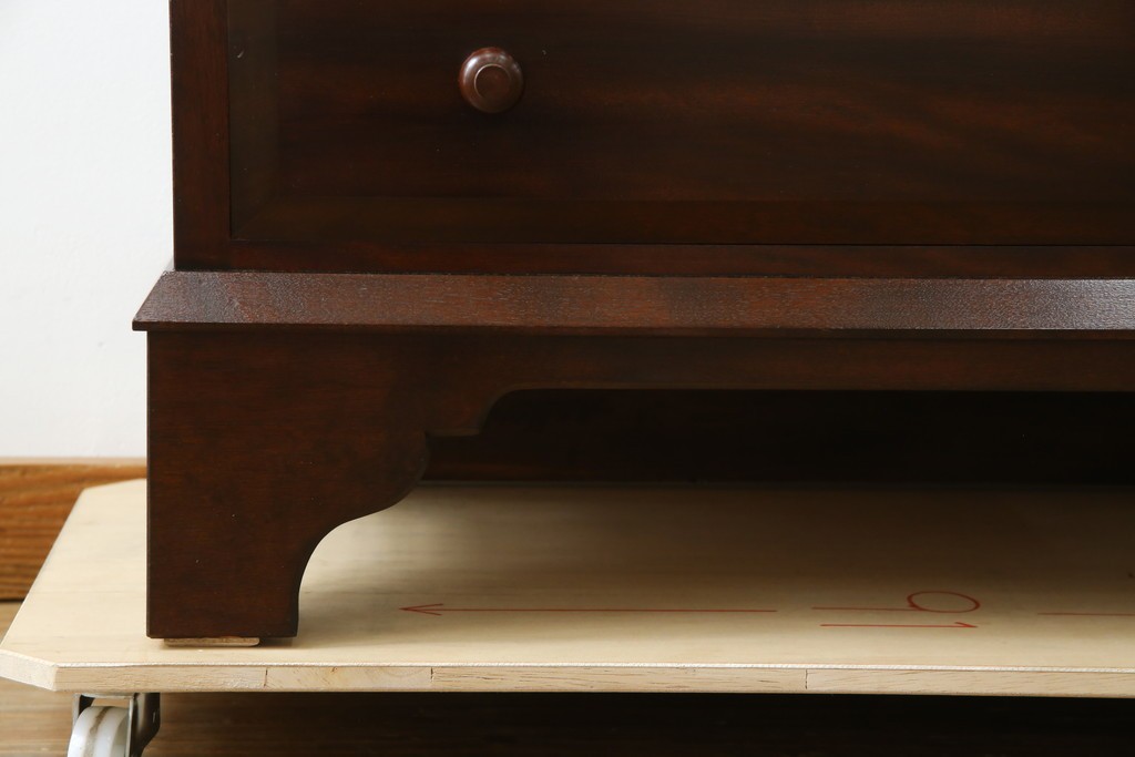 中古　超美品　松本民芸家具　#33A型　コンパクトなライティングビューロー　定価約40万円　(R-085225)