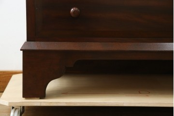 中古　超美品　松本民芸家具　#33A型　コンパクトなライティングビューロー　定価約40万円　(R-085225)