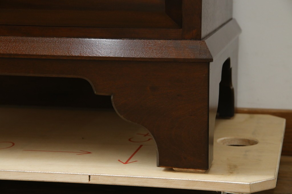 中古　超美品　松本民芸家具　#33A型　コンパクトなライティングビューロー　定価約40万円　(R-085225)