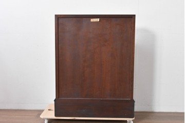 中古　超美品　松本民芸家具　#33A型　クラシカルな雰囲気漂うコンパクトなライティングビューロー　定価約40万円相当　(R-085225)