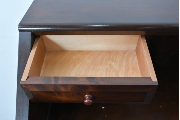 中古　超美品　松本民芸家具　#33A型　クラシカルな雰囲気漂うコンパクトなライティングビューロー　定価約40万円相当　(R-085225)