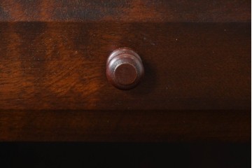 中古　超美品　松本民芸家具　#33A型　クラシカルな雰囲気漂うコンパクトなライティングビューロー　定価約40万円相当　(R-085225)