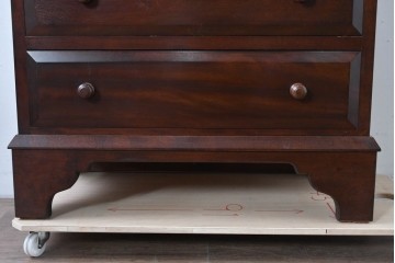 中古　超美品　松本民芸家具　#33A型　クラシカルな雰囲気漂うコンパクトなライティングビューロー　定価約40万円相当　(R-085225)