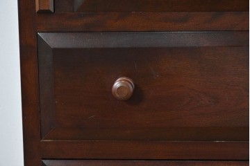 中古　超美品　松本民芸家具　#33A型　クラシカルな雰囲気漂うコンパクトなライティングビューロー　定価約40万円相当　(R-085225)