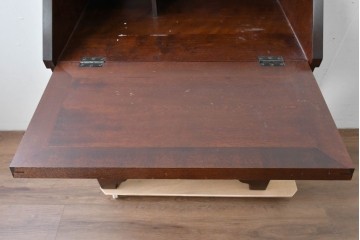 中古　超美品　松本民芸家具　#33A型　クラシカルな雰囲気漂うコンパクトなライティングビューロー　定価約40万円相当　(R-085225)