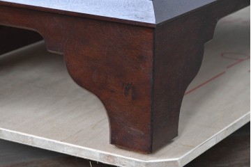 中古　超美品　松本民芸家具　#33A型　クラシカルな雰囲気漂うコンパクトなライティングビューロー　定価約40万円相当　(R-085225)