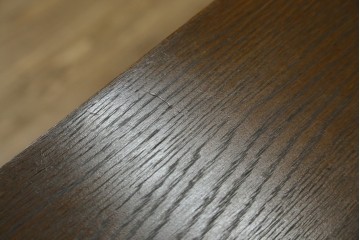 中古　美品!!　永田良介商店　前面の幾何学模様が特徴的なライティングビューロー　定価約54万円　(R-085226)