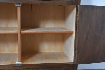 中古　美品!!　永田良介商店製　クラシカルな雰囲気を醸しだすライティングビューロー　定価約54万円相当　(R-085226)