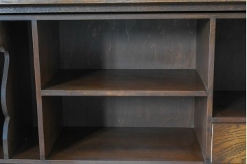 中古　美品!!　永田良介商店製　クラシカルな雰囲気を醸しだすライティングビューロー　定価約54万円相当　(R-085226)