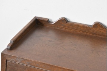 中古　美品!!　永田良介商店製　クラシカルな雰囲気を醸しだすライティングビューロー　定価約54万円相当　(R-085226)