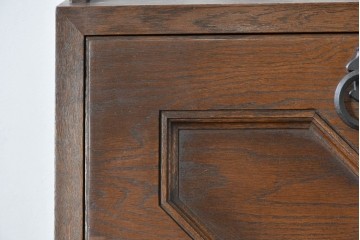 中古　美品!!　永田良介商店製　クラシカルな雰囲気を醸しだすライティングビューロー　定価約54万円相当　(R-085226)