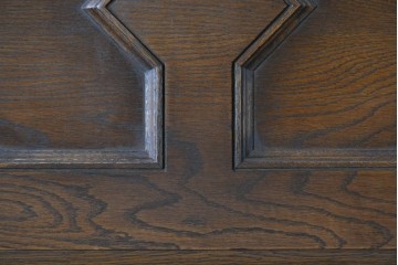 中古　美品!!　永田良介商店製　クラシカルな雰囲気を醸しだすライティングビューロー　定価約54万円相当　(R-085226)