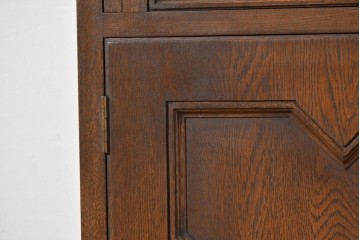 中古　美品!!　永田良介商店製　クラシカルな雰囲気を醸しだすライティングビューロー　定価約54万円相当　(R-085226)