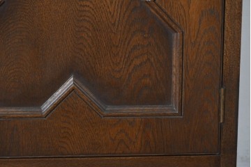 中古　美品!!　永田良介商店製　クラシカルな雰囲気を醸しだすライティングビューロー　定価約54万円相当　(R-085226)