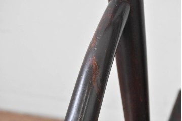 和製ヴィンテージ　希少モデル!!　松本民芸家具　51B型　美しい曲線が魅力のロッキングチェア　定価約18万1千円相当(R-085228)