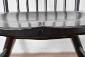 和製ヴィンテージ　希少モデル!!　松本民芸家具　51B型　美しい曲線が魅力のロッキングチェア　定価約18万1千円相当(R-085228)