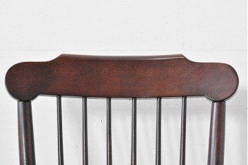 和製ヴィンテージ　希少モデル!!　松本民芸家具　51B型　美しい曲線が魅力のロッキングチェア　定価約18万1千円相当(R-085228)