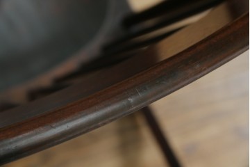 和製ヴィンテージ　希少モデル!!　松本民芸家具　51B型　美しい曲線が魅力のロッキングチェア　定価約18万1千円相当　(R-085228)