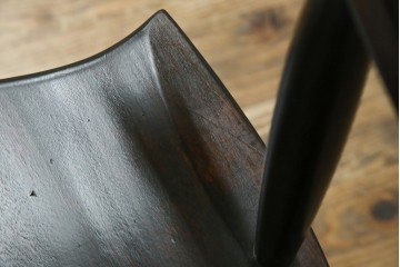 和製ヴィンテージ　希少モデル!!　松本民芸家具　51B型　美しい曲線が魅力のロッキングチェア　定価約18万1千円相当　(R-085228)